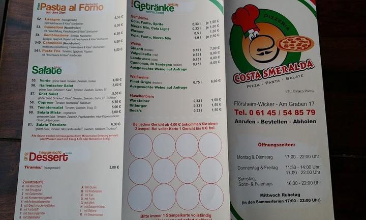 Pizzeria Costa Smeralda da Ciro