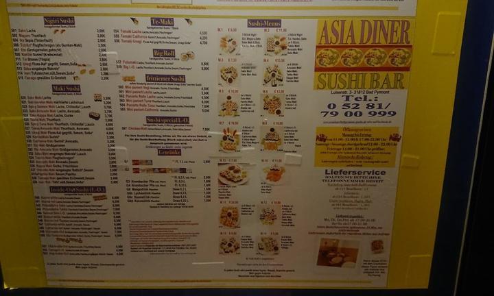 Asia Diner & Sushi Bar